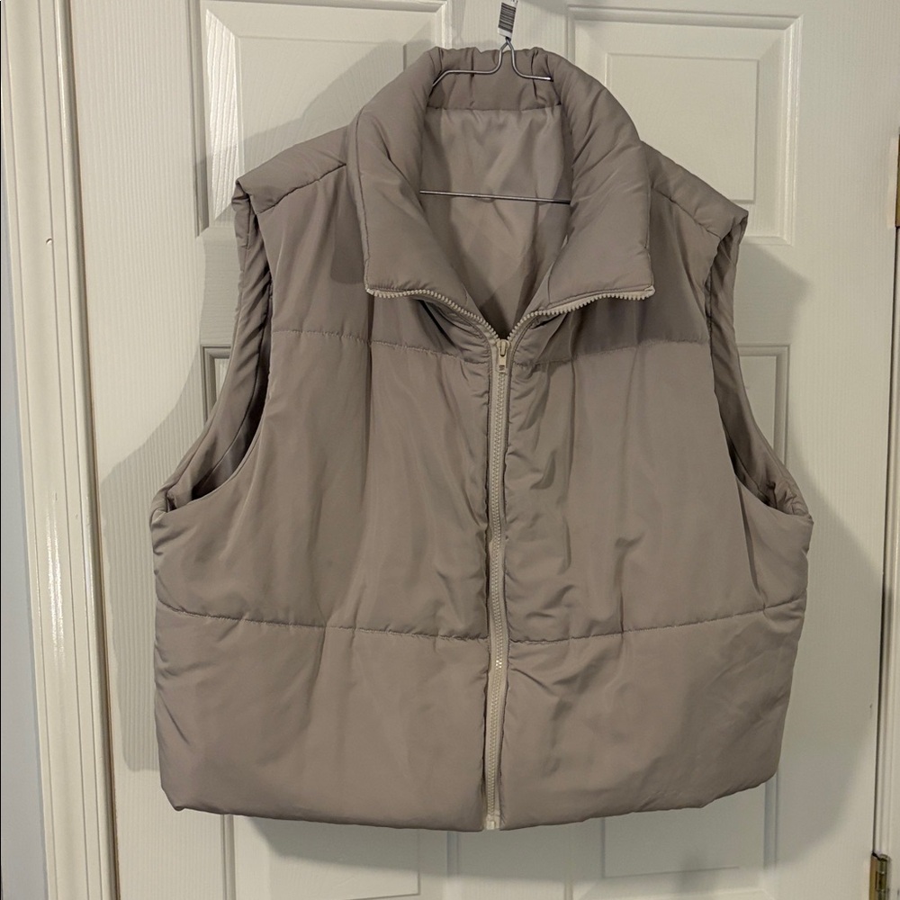 🔥SHEIN Cropped Puffer Vest